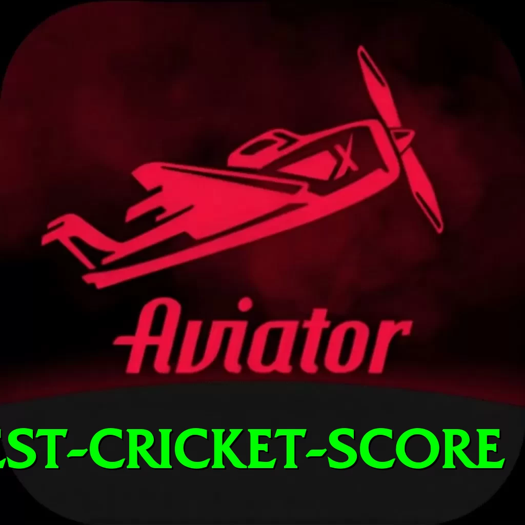 test cricket score - 2